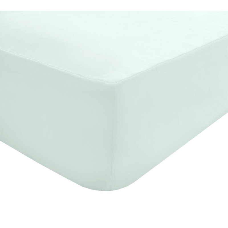 Leleifi Cotton Blend Standard Fitted Sheet, King (150 x 200cm)
