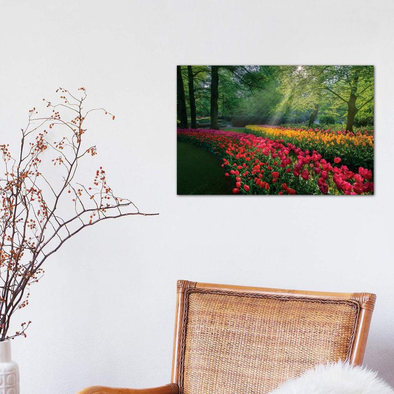 «Special Garden» - Imprimé, H 12 po x l 18 po x 1,5 po, Toile tendue