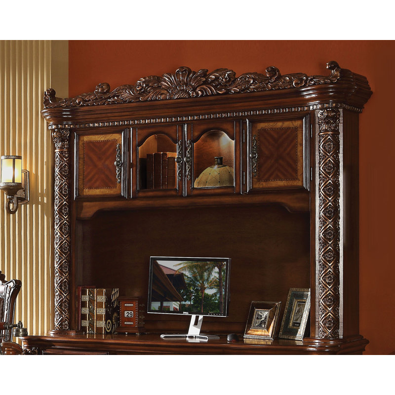 Bureau d'ordinateur avec huche Carlene