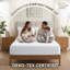 Microfiber 30cm Deep Pocket Fitted Sheet, Soft Breathable Wrinkle-Resistant Bed Sheet-1842136025-1842354630