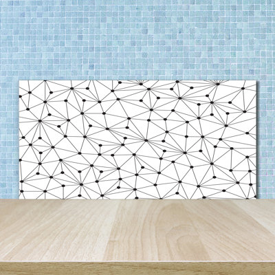 Georgio 50cm W x 100cm L Glass Peel and Stick Panel