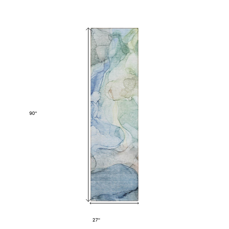 Tapis de couloir d'extérieur 8 po