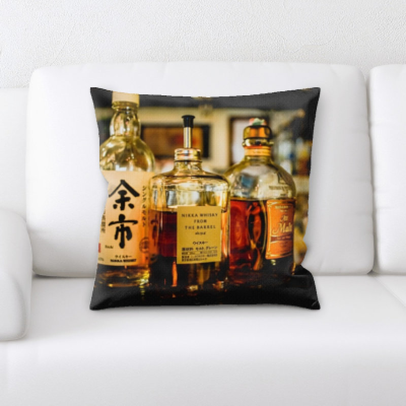 Jaylene Microsuede Reversible Throw Pillow