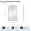 Miroir pleine grandeur blanc