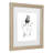 Framed Wall Art - Ethan Harper ‘Back Study I’ Wall Decor with Matted Frame - Living Room, Kitchen, and Bathroom Art - 16x20-242864455-242864448