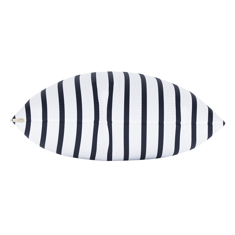 Coussin intérieur / extérieur Lani Sunbrella®, Rayure Lido