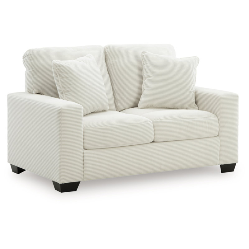 Barnes Loveseat, White