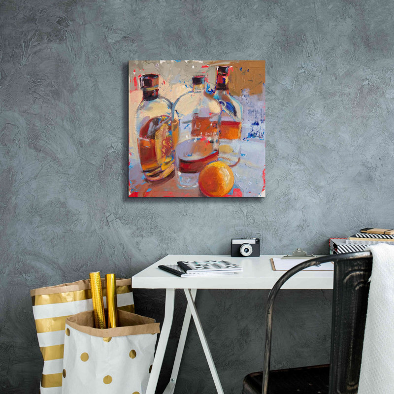 'Swangin’ & Aswayin’' by Beth Forst, Giclee Canvas Wall Art, 18" H x 18" W x 0.75" D