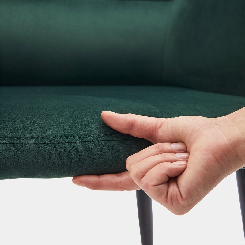 Barnong Upholstered Dining Chair, Green
