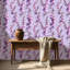 Papier auto-adhésif à peler et coller avec aquarelle lavande Peel Stick lilas pastel auto-adhésif et amovible 17,7 po x 118 po (45 x 300 cm)-1240204245