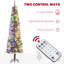 Arbre de Noël pré-éclairé 7,5 pi HOMcom-532563315