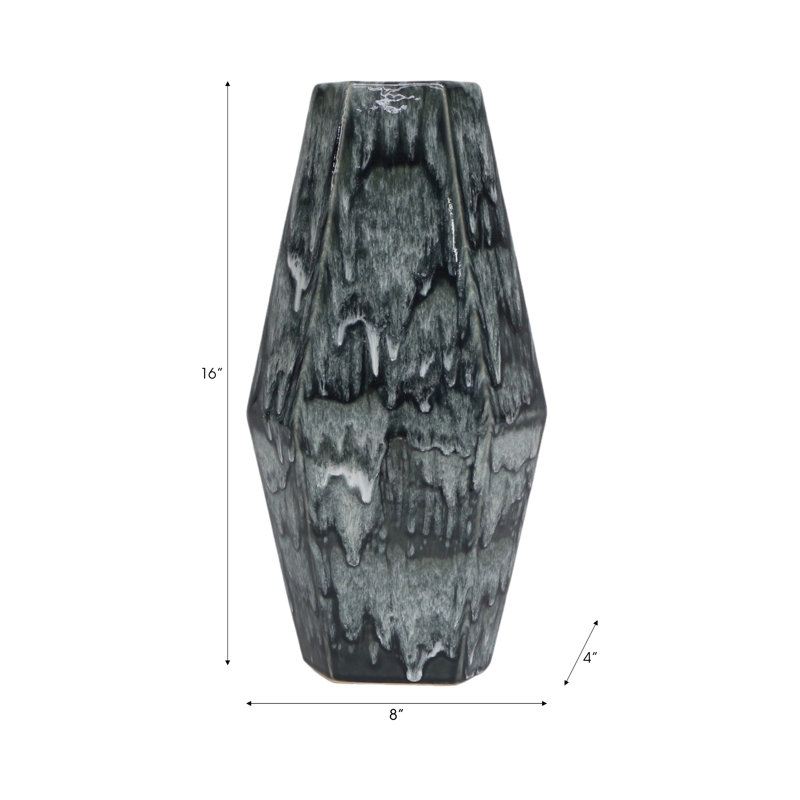 Vase Hosley, Abstract, 16"