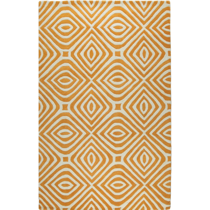 Hand Tufted Wool Geometric Area Rug