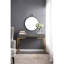 Miroir à cadre noir 24 po x 27 po - Accent moderne pour le salon, la chambre à coucher, le vestibule, le vestibule, qui réfléchit pour agrandir le mur de l'espace de la pièce avec une option de décoration minimaliste qui augmente la luminosité-736577283-736577284