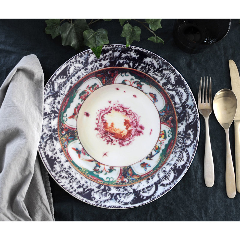 Suniga 30cm Bone China Dinner Plate