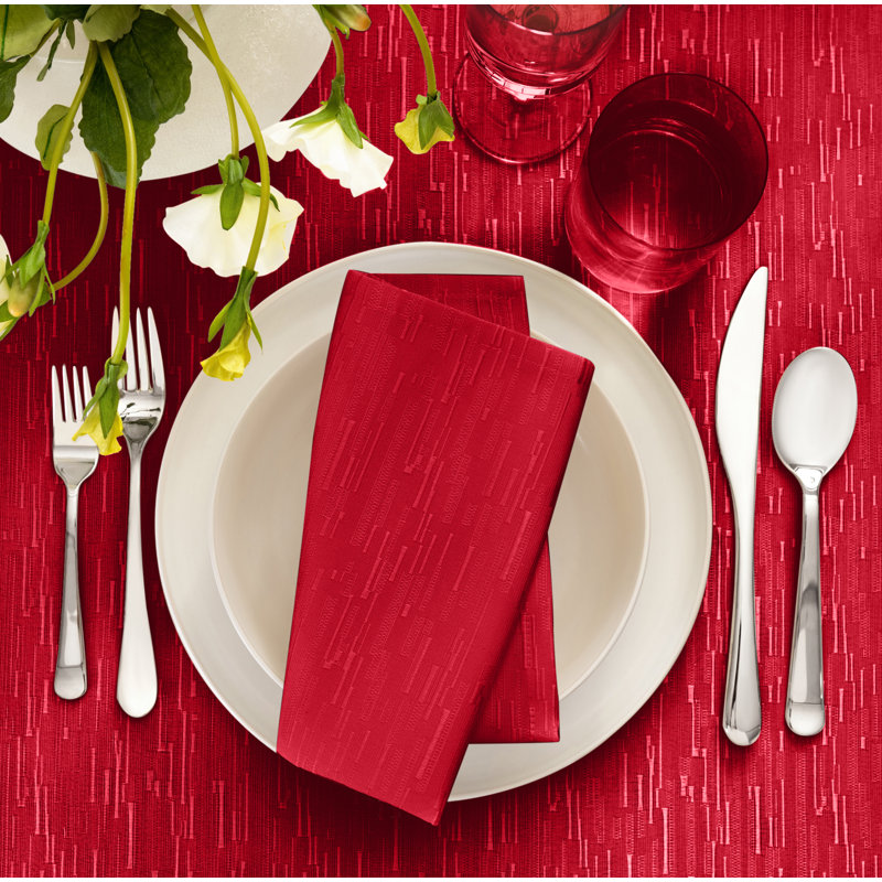 Serviettes de table Brosh, Rouge