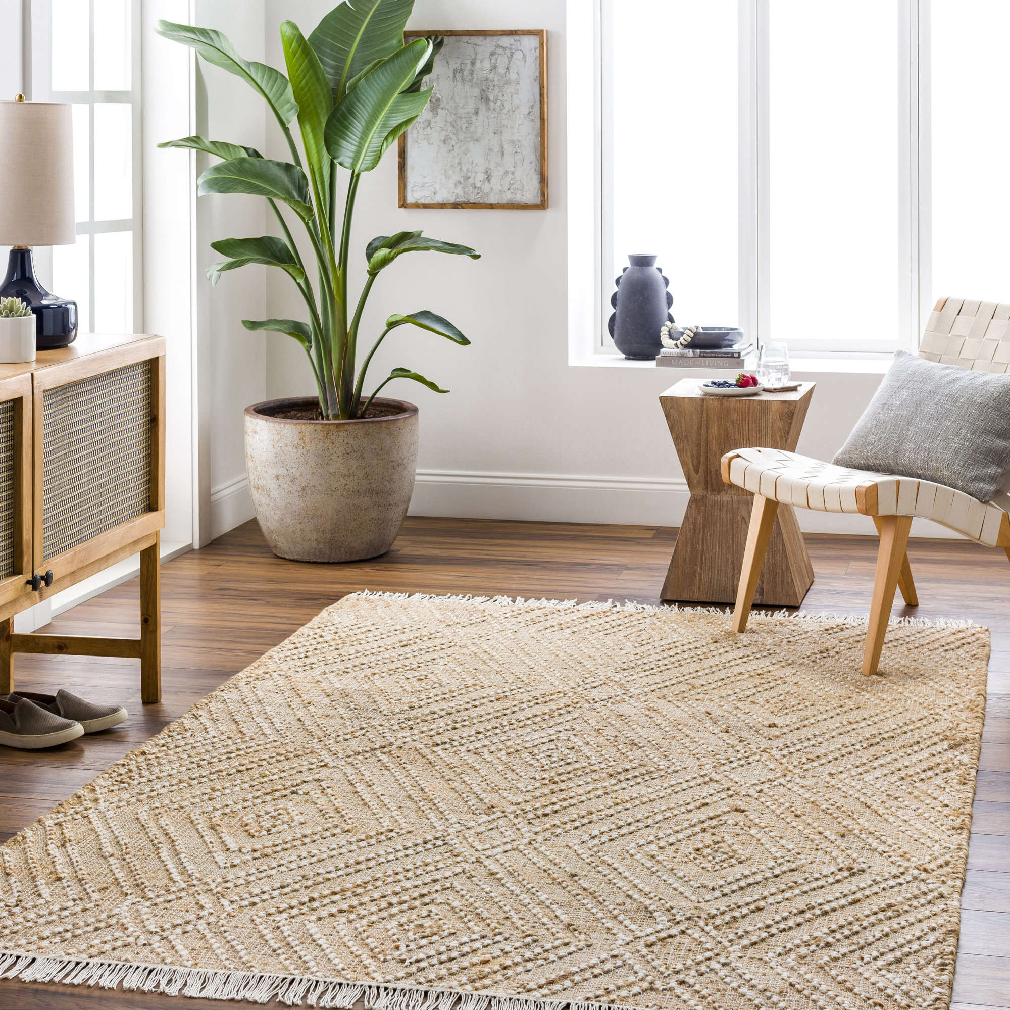 Sal Handmade Rug, Rectangle 9' x 12'