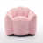 Fausse fourrure rose sélectionné