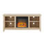 Dorine Unfinished TV Stand Fireplace with Fireplace Included-1981361182