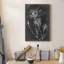 Slate Floral III - impression sur toile tendue-1670233083