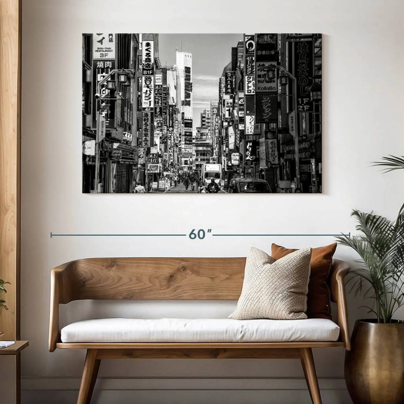Sireci Shinjuku, 32" H x 48" W