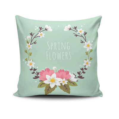 Housse de coussin décorative, 17 x 17 pouces, 50% coton / 50% polyester | Lavable à la machine à 104 ° F, repassable, fermeture à glissière dissimulée | Parfait pour le salon, la chambre à coucher et la décoration intérieure élégante