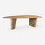 Bureau rectangulaire en bois massif Burlywood-82993506