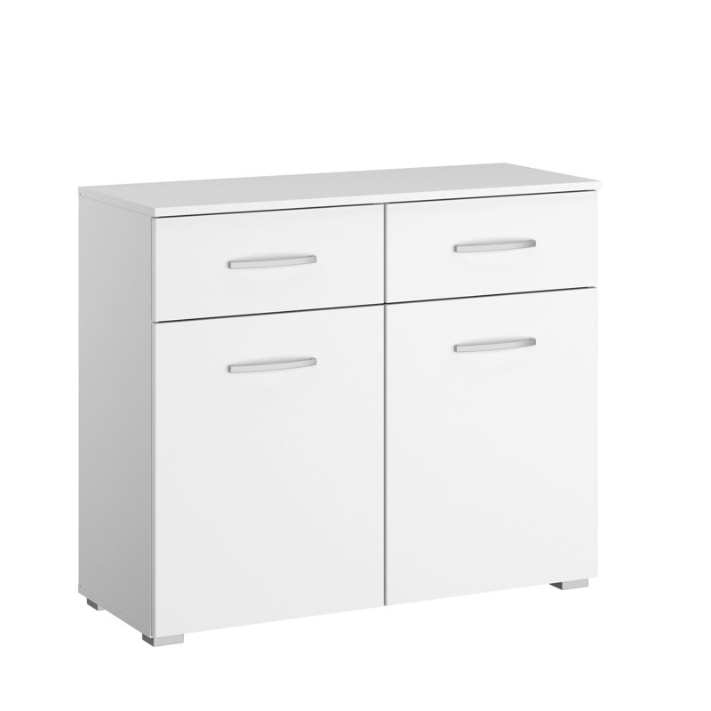 Aditio 2 Drawer Combi Chest, Alpine White