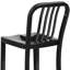 Commercial Grade Metal Indoor-Outdoor Stool with Vertical Slat Back-1824115526-1824115529