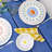 Summer Bliss 6.38'' Stoneware Appetizer Plate , Set of 6