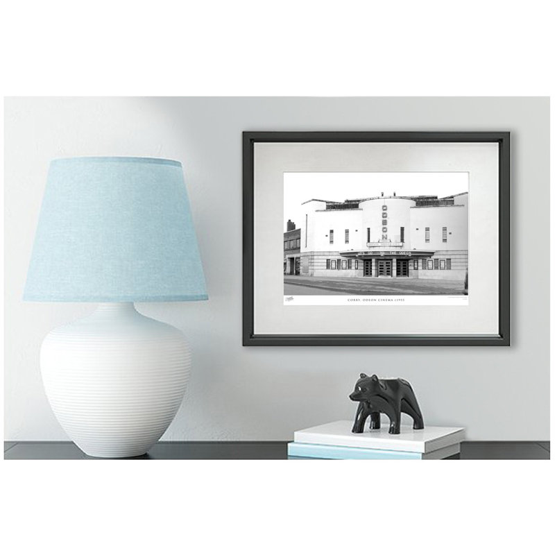 Corby, Odeon Cinema C1955 by Francis Frith - Single Picture Frame Print, 45cm H x 60cm W x 2.3cm D