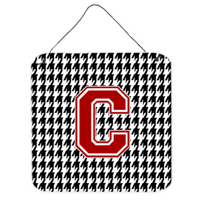 « houndstooth » par denny knight, impression sur plaque