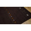 Tapis écologiques en laine nouée à la main Brystin - couleur brune | Design contemporain contemporain, tapis antidérapants épais faits à la main pour salon, chambre à coucher-904514904