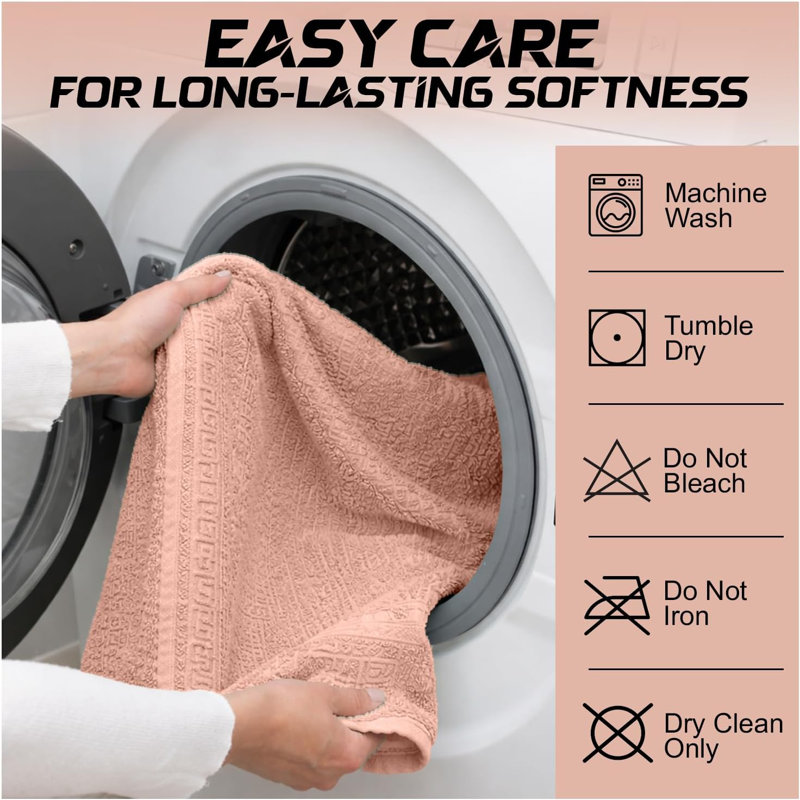 100% Cotton Ultra Light Bath Sheet, Pink