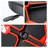 Pneumatic Garage Seat Rolling Mechanic Stool with Tool Tray Storage