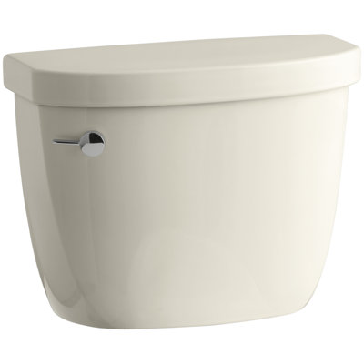 Réservoir de toilette à haute efficacité Cimarron 1,28 GPF avec technologie de chasse Aquapiston et verrous de réservoir