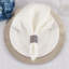 Rond de serviette nubby tissé-69550228