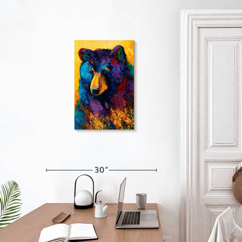 Brampt Bear Pause, 24" H x 16" W