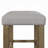 Grey And Oak Counter Height Stools (Set Of 2)