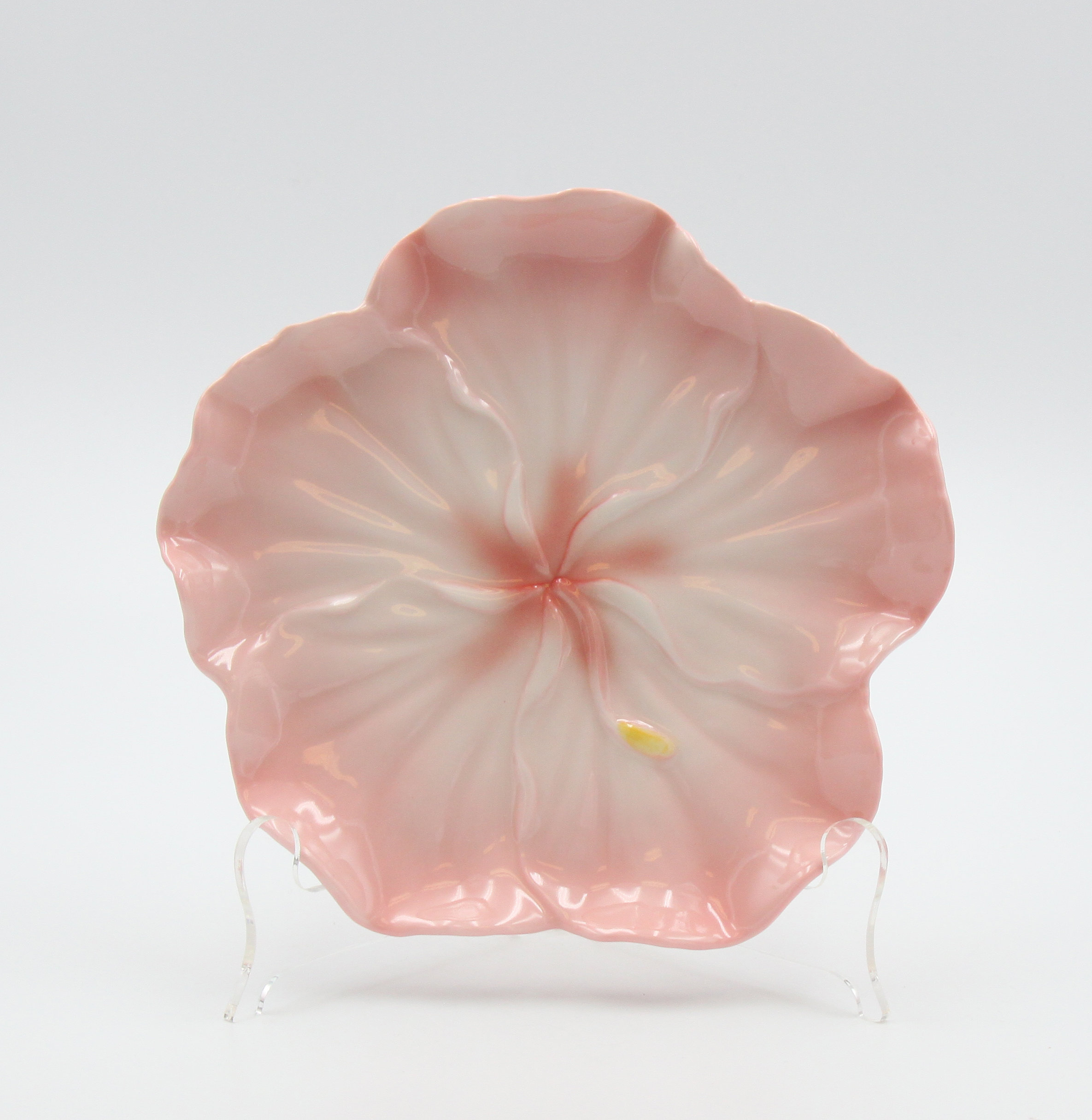 Bay Isle Home Moris Hibiscus Plate Set Of 2 | Wayfair