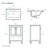 Château 24" Freestanding Bathroom Vanity Oak with Sink Top-105680441-121323633-105680440