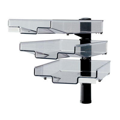 Swivel with 3 trays