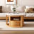 Round Nesting Coffee Table With Storage