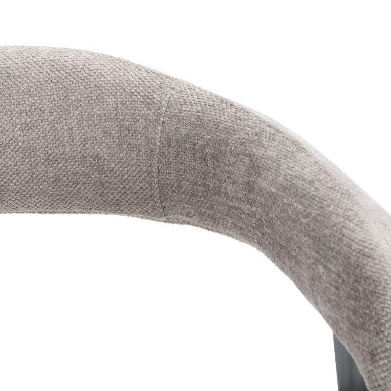 Chaise avec accoudoirs, Gris