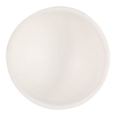 Coupe décorative ronde contemporaine sur pied Ecomix pour salon - Centre de table moderne pour table basse - 30 cm