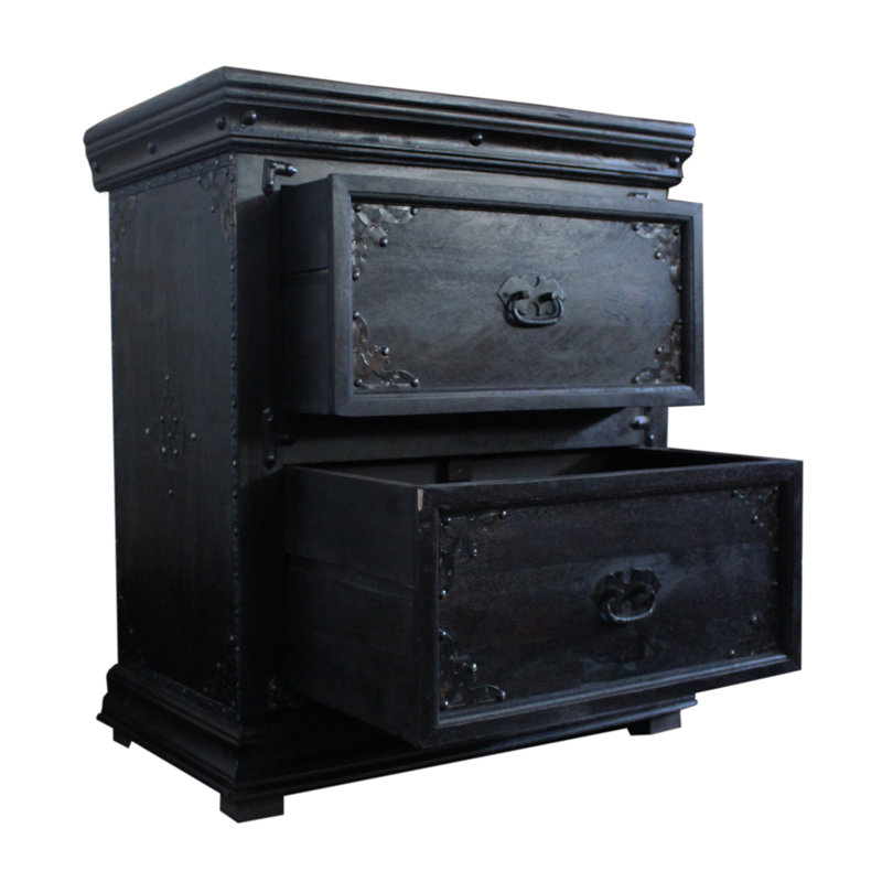 Pepe 24'' W Solid Wood Nightstand