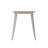 Harewood Square Commercial Indoor/Outdoor Poly Resin Restaurant Table with Steel Frame-797385366-797385361