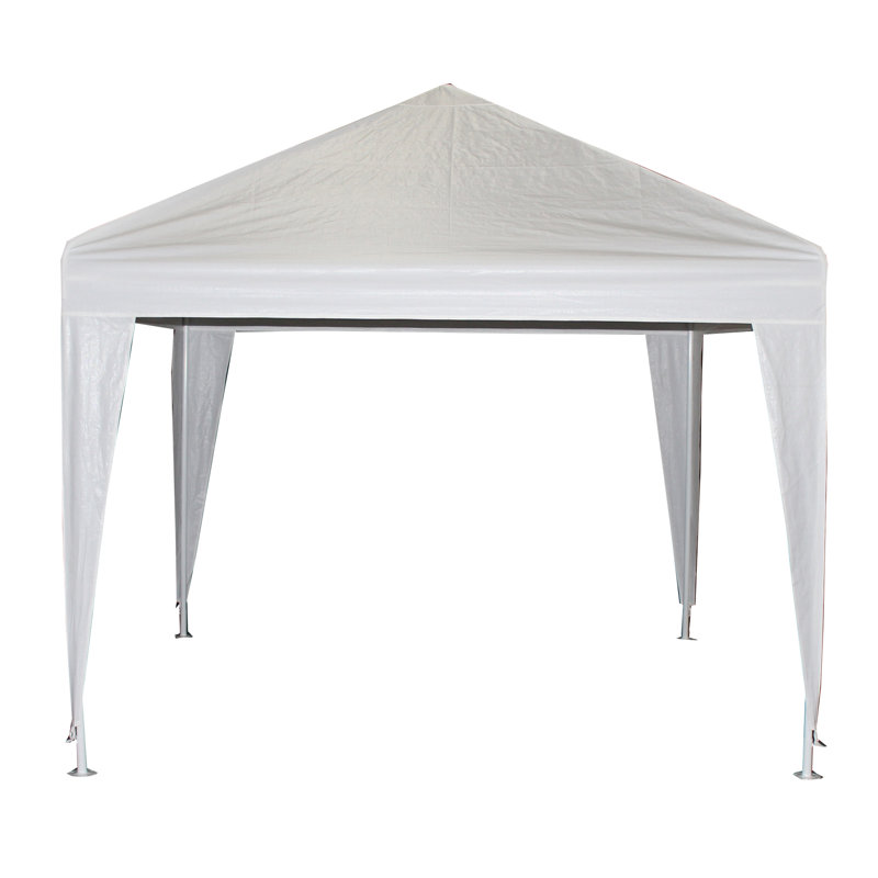King Canopy White Polyethylene Replacement Canopy, 11" H x 120" W x 120" D