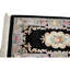 High-Quality Hand-Knotted Black And Grey Area Rug