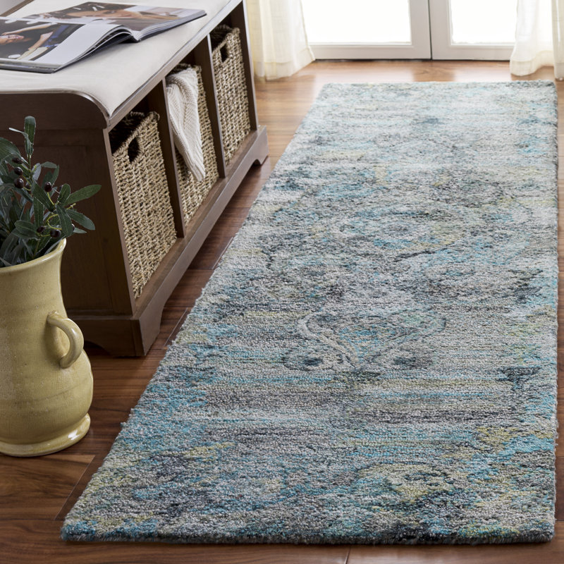 Anatolia Hand Tufted Performance Oriental Indoor Rug, 2'-3" X 8'-0" Runner
